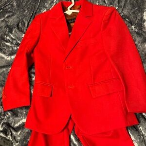 Kids Red Suit Set
